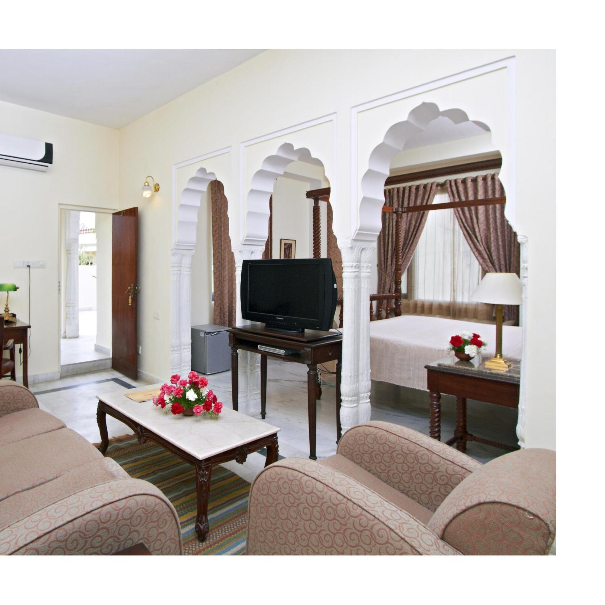 Mandawa Haveli Hotel Jaipur Bagian luar foto