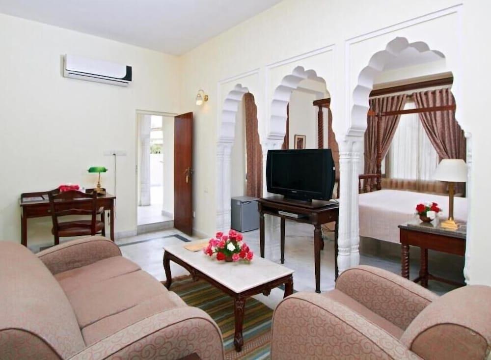 Mandawa Haveli Hotel Jaipur Bagian luar foto
