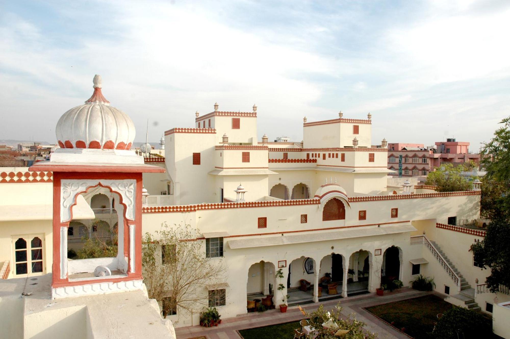 Mandawa Haveli Hotel Jaipur Bagian luar foto