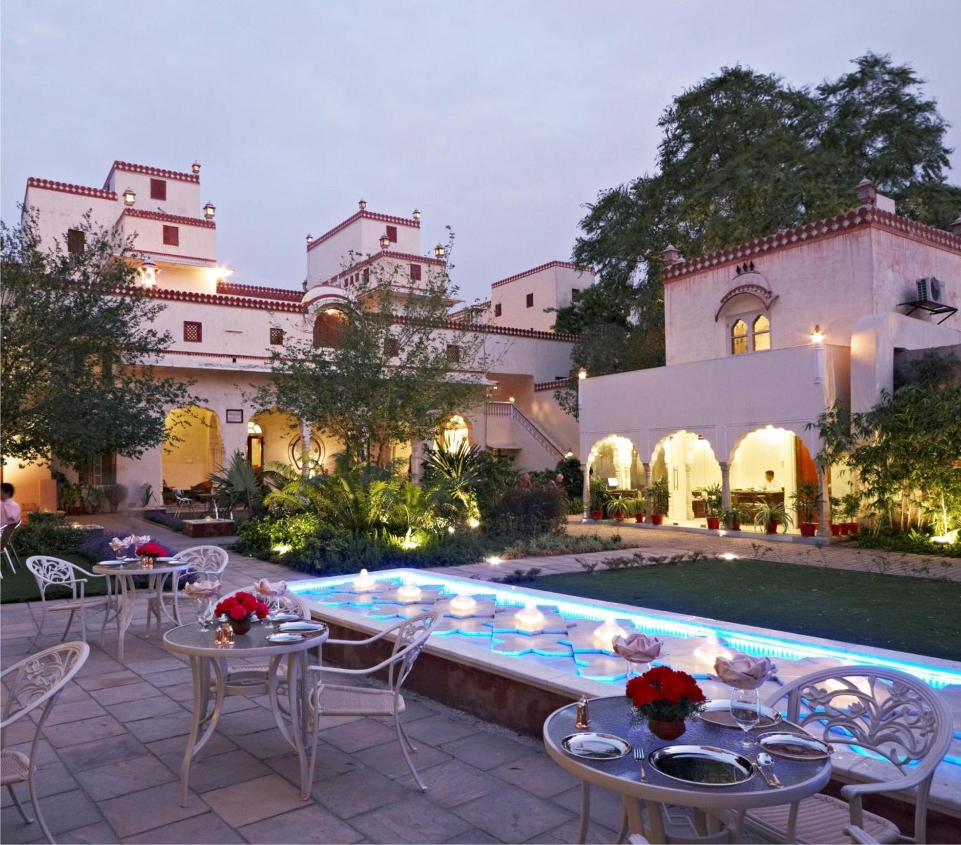 Mandawa Haveli Hotel Jaipur Bagian luar foto