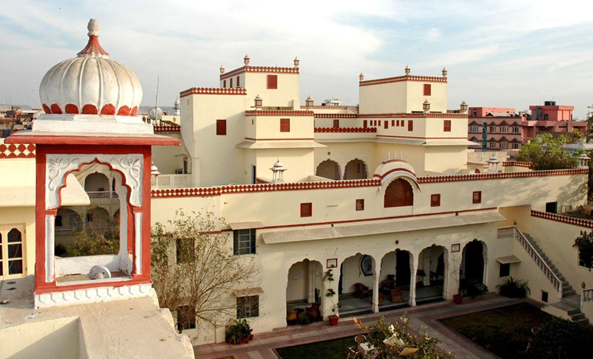 Mandawa Haveli Hotel Jaipur Bagian luar foto